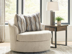 Diamond Furniture - Ashley Furniture - Lofwood Swivel Accent Chair - Swivel Accent Chair - PC6960544