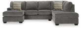 Diamond Furniture - Ashley Furniture - Riverfield 2-Piece Sectional with Chaise - 2-Piece Sectional with Chaise - 70097S1