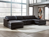 Diamond Furniture - Ashley Furniture - ModMax II 4-Piece Double Chaise Sectional - RAF 4-Piece Double Chaise Sectional - 74305S19
