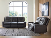 Diamond Furniture - Ashley Furniture - Mackmenville Reclining Sofa and Loveseat - Reclining Sofa and Loveseat - 74713U1