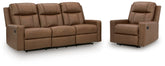 Diamond Furniture - Ashley Furniture - Mackmenville Reclining Sofa and Recliner - Reclining Sofa and Recliner - 74714U2