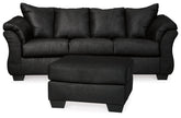 Diamond Furniture - Ashley Furniture - Darcy Sofa and Ottoman - Sofa and Ottoman - 75008U11
