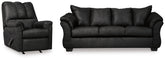 Diamond Furniture - Ashley Furniture - Darcy Sofa and Recliner - Sofa and Recliner - 75008U7