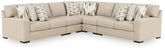 Diamond Furniture - Ashley Furniture - Laurelgrove 5-Piece Sectional - RAF 5-Piece Sectional - 75105S10