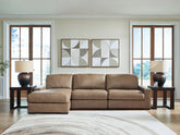 Diamond Furniture - Ashley Furniture - Veronella 3-Piece Sectional with Chaise - RAF 3-Piece Sectional with Chaise - 76106S5