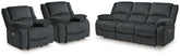 Diamond Furniture - Ashley Furniture - Draycoll Power Reclining Sofa and 2 Power Recliners - Power Reclining Sofa and 2 Power Recliners - 76504U12
