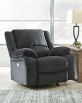 Diamond Furniture - Ashley Furniture - Draycoll Power Recliner - Power Rocker Recliner - 7650498