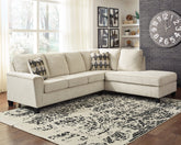 Diamond Furniture - Ashley Furniture - Abinger 2-Piece Sectional with Chaise - LAF 2-Piece Sectional with Chaise - 83904S2