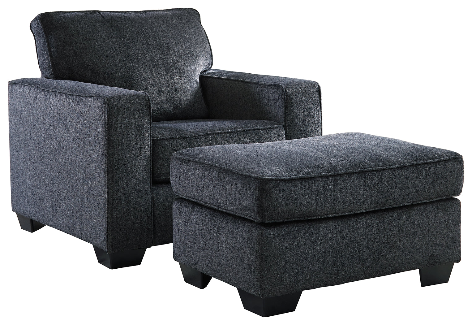Diamond Furniture - Ashley Furniture - Altari Chair and Ottoman - Chair and Ottoman - 87213U2