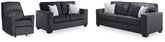 Diamond Furniture - Ashley Furniture - Altari Sofa, Loveseat and Recliner - Sofa, Loveseat and Recliner - 87213U17