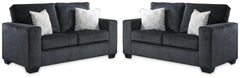 Diamond Furniture - Ashley Furniture - Altari Set of 2 Loveseats - Set of 2 Loveseats - 87213U14