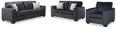 Diamond Furniture - Ashley Furniture - Altari Sofa, Loveseat and Chair - Sofa, Loveseat and Chair - 87213U10