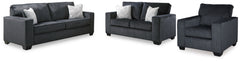 Diamond Furniture - Ashley Furniture - Altari Sofa, Loveseat and Chair - Sofa, Loveseat and Chair - 87213U10