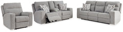 Diamond Furniture - Ashley Furniture - Biscoe Power Reclining Sofa, Loveseat and Recliner - Power Reclining Sofa, Loveseat and Recliner - 90503U2
