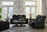 Diamond Furniture - Ashley Furniture - Caveman Den Power Reclining Sofa, Loveseat and Recliner - Power Reclining Sofa, Loveseat and Recliner - 90703U2