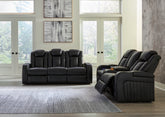 Diamond Furniture - Ashley Furniture - Caveman Den Power Reclining Sofa and Loveseat - Power Reclining Sofa and Loveseat - 90703U1