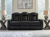 Diamond Furniture - Ashley Furniture - Caveman Den Power Reclining Sofa - PWR REC Sofa with ADJ Headrest - 9070315