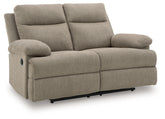 Diamond Furniture - Ashley Furniture - Side-Swipe Reclining Loveseat - Reclining Loveseat - PC9140586