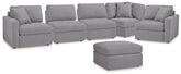 Diamond Furniture - Ashley Furniture - Modmax 5-Piece Sectional and Ottoman - 5-Piece Sectional and Ottoman - 92104U14