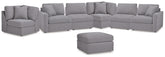 Diamond Furniture - Ashley Furniture - Modmax 6-Piece Sectional and Ottoman - 6-Piece Sectional and Ottoman - 92104U18