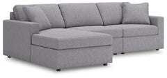 Modmax 3-Piece Sectional Sofa Storage Chaise