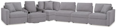 Diamond Furniture - Ashley Furniture - Modmax 5-Piece Sectional and Swivel Glider Recliner - 5-Piece Sectional and Swivel Glider Recliner - 92104U15