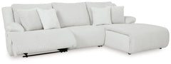 Top Tier 3-Piece Reclining Sectional Sofa Chaise