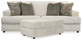 Diamond Furniture - Ashley Furniture - Soletren Sofa and Ottoman - Sofa and Ottoman - 95104U12