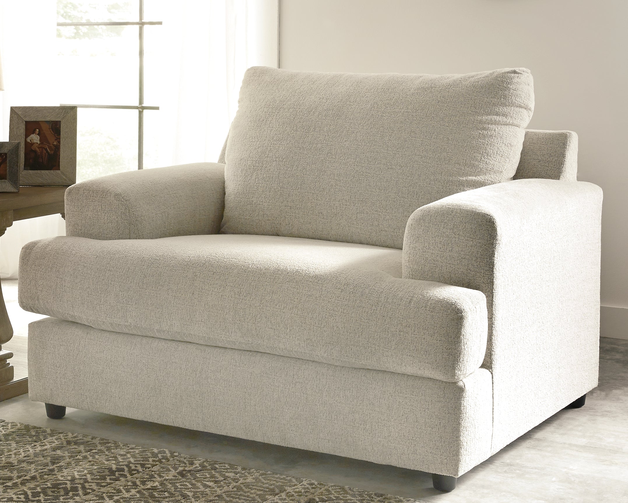 Diamond Furniture - Ashley Furniture - Soletren Oversized Chair - Chair and a Half - 9510423