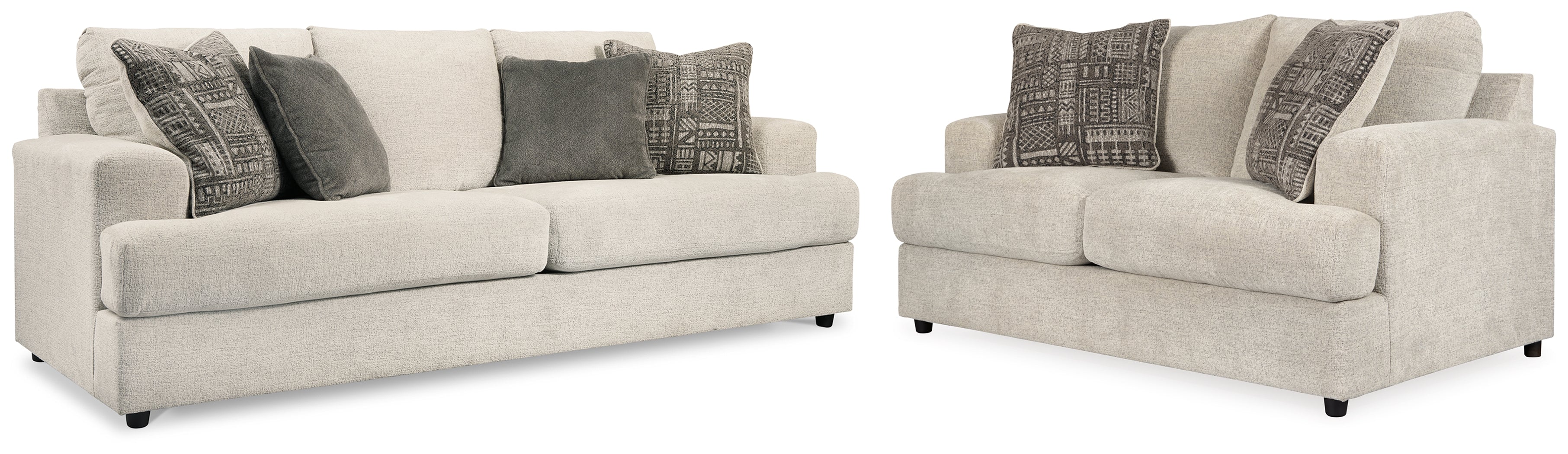 Diamond Furniture - Ashley Furniture - Soletren Queen Sofa Sleeper and Loveseat - Queen Sofa Sleeper and Loveseat - 95104U13