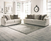 Diamond Furniture - Ashley Furniture - Soletren Sofa and Loveseat - Sofa and Loveseat - 95104U2