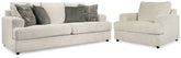 Diamond Furniture - Ashley Furniture - Soletren Sofa Sleeper and Oversized Chair - Sofa Sleeper and Oversized Chair - 95104U7