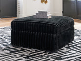 Diamond Furniture - Ashley Furniture - Midnight-Madness Oversized Accent Ottoman - Oversized Accent Ottoman - 9810308