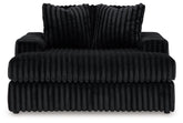 Diamond Furniture - Ashley Furniture - Midnight-Madness 2-Piece Sectional and Oversized Chaise - 2-Piece Sectional and Oversized Chaise / Onyx - 98103U5