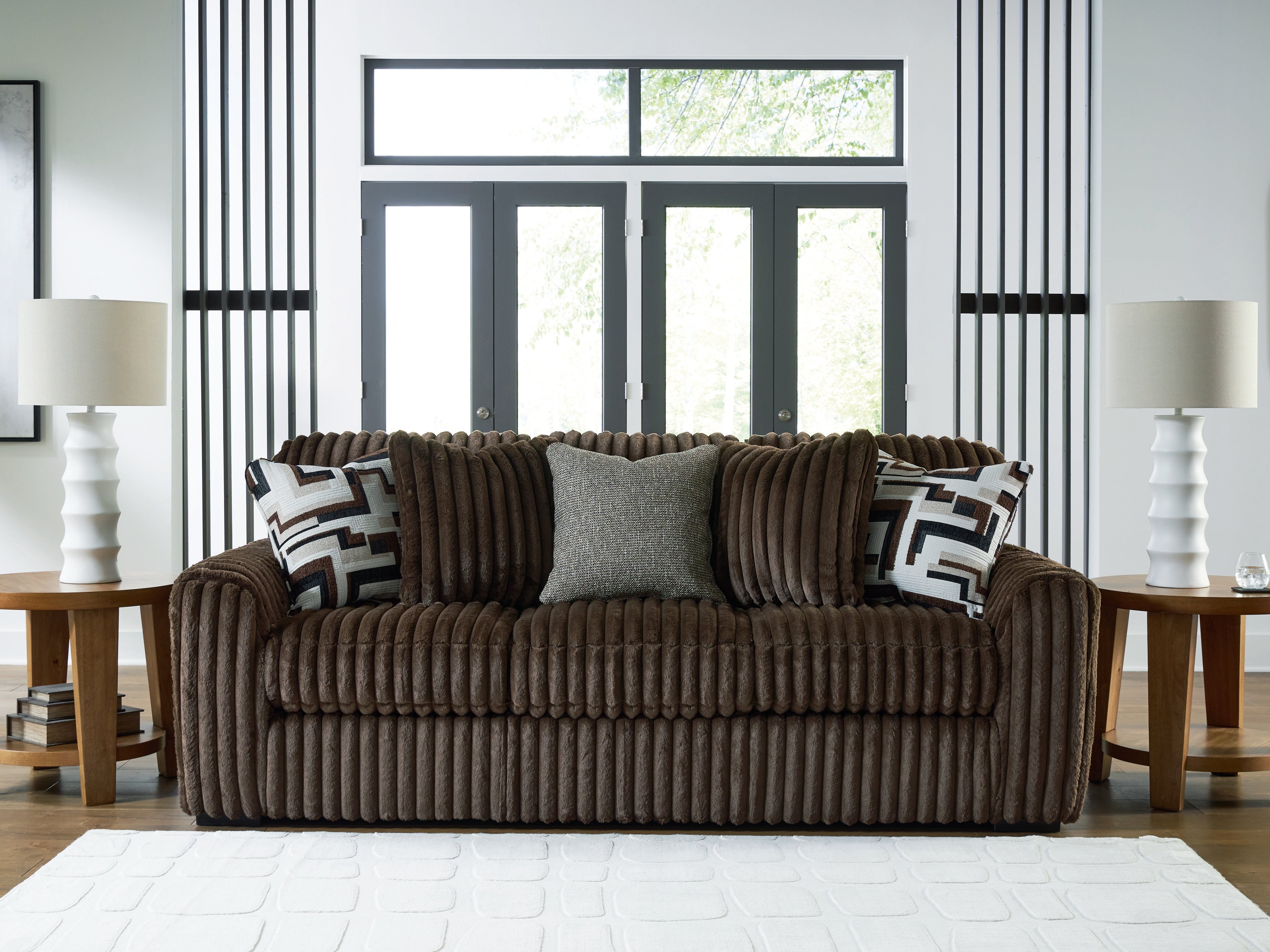 Diamond Furniture - Ashley Furniture - Midnight-Madness Sofa - Sofa - 9810438