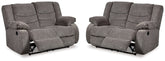 Diamond Furniture - Ashley Furniture - Tulen Set of 2 Reclining Loveseats - Set of 2 Reclining Loveseats - 98606U5