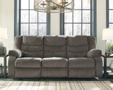 Diamond Furniture - Ashley Furniture - Tulen Reclining Sofa - Reclining Sofa - 9860688