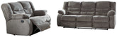 Diamond Furniture - Ashley Furniture - Tulen Reclining Sofa and Loveseat - Reclining Sofa and Loveseat - 98606U1