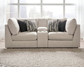 Diamond Furniture - Ashley Furniture - Kellway 3-Piece Sectional Loveseat - 3-Piece Sectional Loveseat - 98707S8