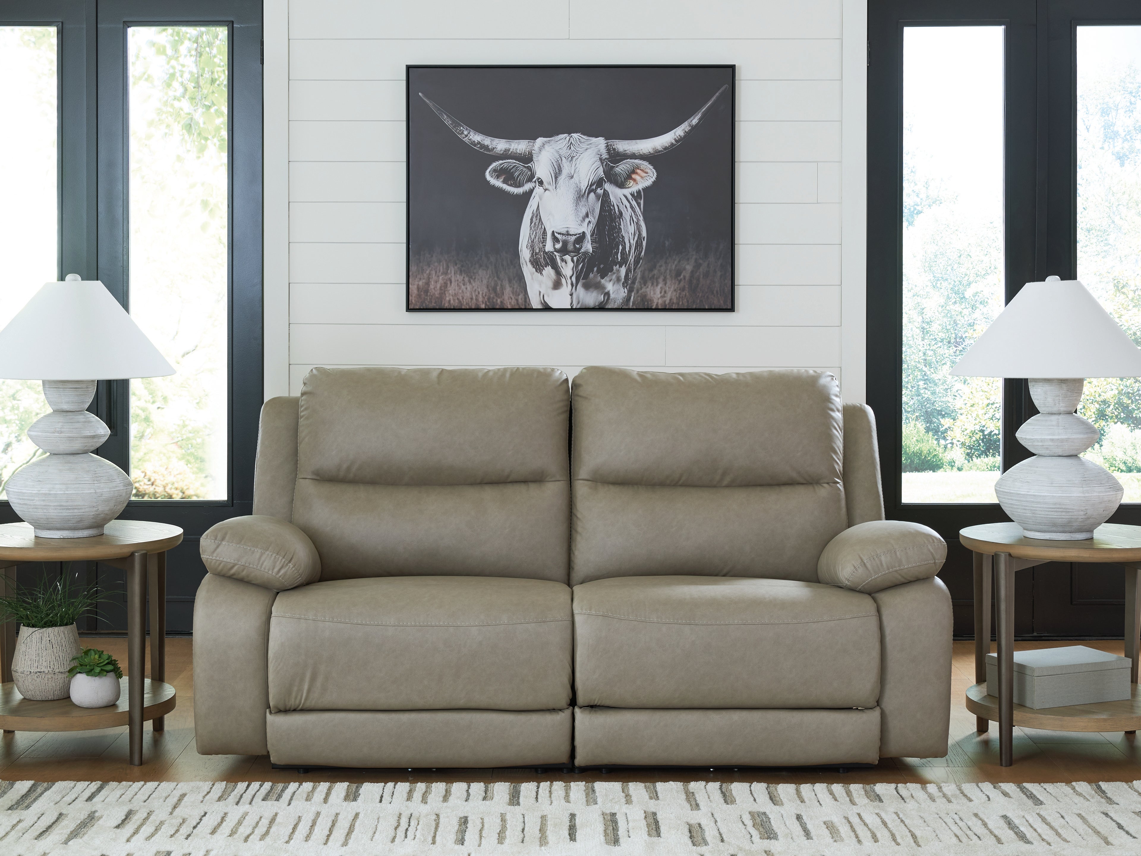 Diamond Furniture - Ashley Furniture - Narwhal Place 2-Piece Reclining Loveseat - 2-Piece Reclining Loveseat - PC99201S21