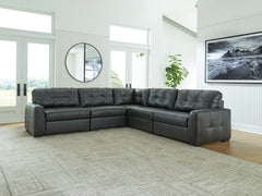 Diamond Furniture - Ashley Furniture - Brindley Pier 5-Piece Sectional - RAF 5-Piece Sectional - 99503S3