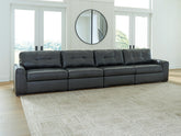 Diamond Furniture - Ashley Furniture - Brindley Pier 4-Piece Sectional - RAF 4-Piece Sectional - 99503S4