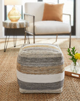 Diamond Furniture - Ashley Furniture - Josalind Pouf - Pouf - A1000935