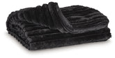 Diamond Furniture - Ashley Furniture - Alsonwell Throw (Set of 3) - Throw (3/CS) / Black - A1001083