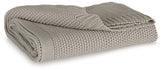 Diamond Furniture - Ashley Furniture - Gayelery Throw (Set of 3) - Throw (3/CS) / Gray - A1001085