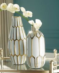 Diamond Furniture - Ashley Furniture - Mohsen Vase (Set of 2) - Vase Set (Set of 2) - A2000135
