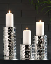 Diamond Furniture - Ashley Furniture - Marisa Candle Holder (Set of 3) - Candle Holder Set (3/CN) - A2000460