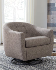 Diamond Furniture - Ashley Furniture - Upshur Accent Chair - Swivel Glider Accent Chair - A3000003
