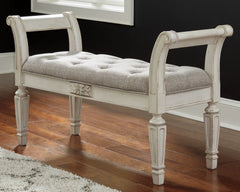 Diamond Furniture - Ashley Furniture - Realyn Accent Bench - Accent Bench - A3000157