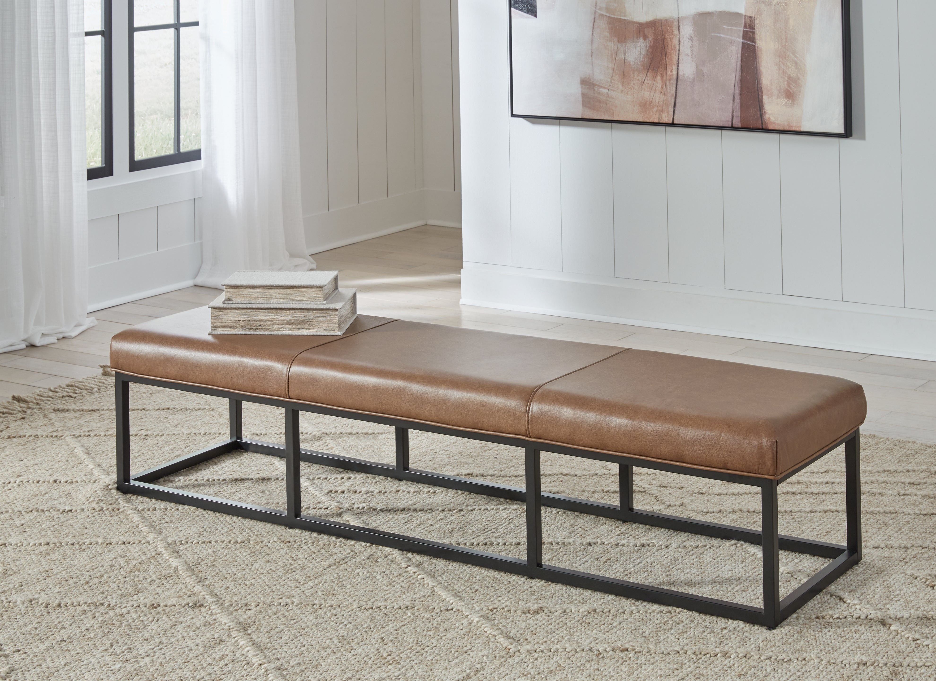 Diamond Furniture - Ashley Furniture - Joston Accent Bench - Accent Bench - A3000693